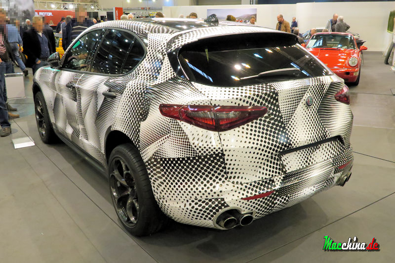 Alfa Romeo Stelvio Quadrifoglio Q4 AT8, Foto: Macchina.de